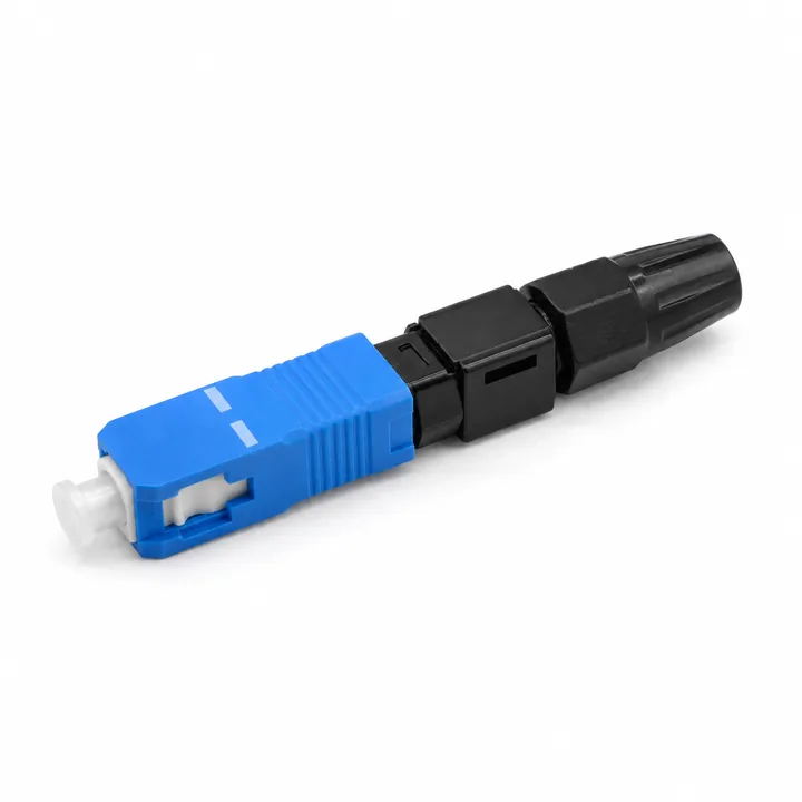 Conector rápido de fibra óptica