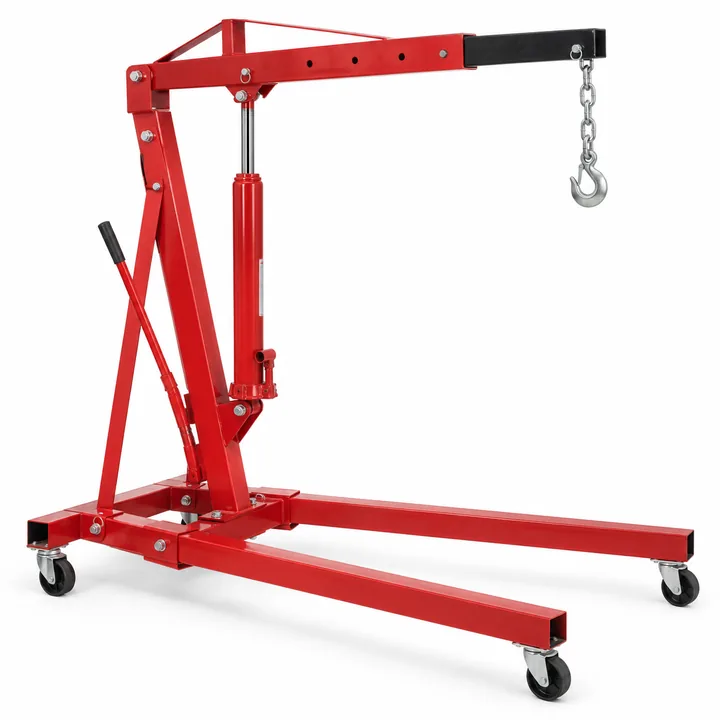 Grúa hidráulica de taller